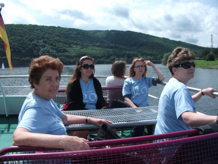 2012. Németország, hajózás az Éder-tavon